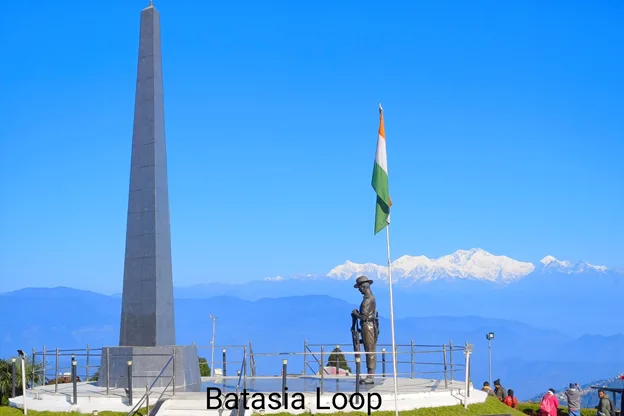 Darjeeling travel places: Tea, Trains & Timeless Beauty 6 Batasia Loop