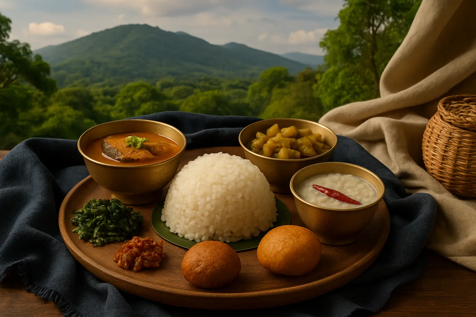 Kamakhya : Exploring the Divine Spirit 6 Assam Local Food