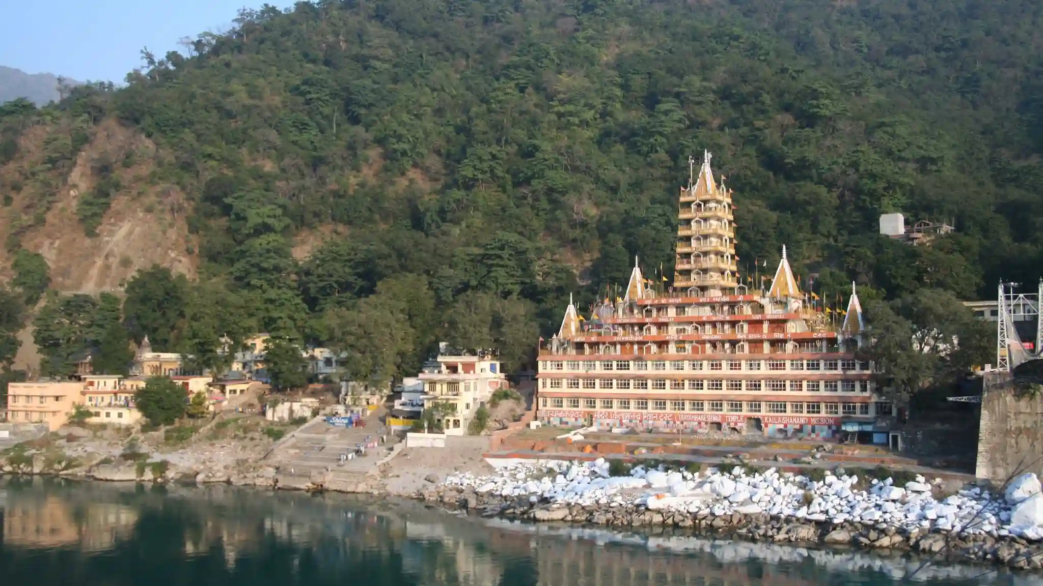 Uttarakhand Travel: 6 Places You Can’t Miss 12 A_temple_on_the_east_banks_of_Ganges