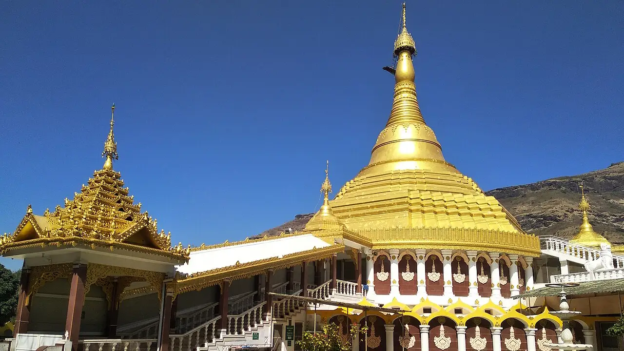 Top 12 One-Day Getaways from Mumbai: Nature & History Waits 26 Dhamma_giri,_igatpuri