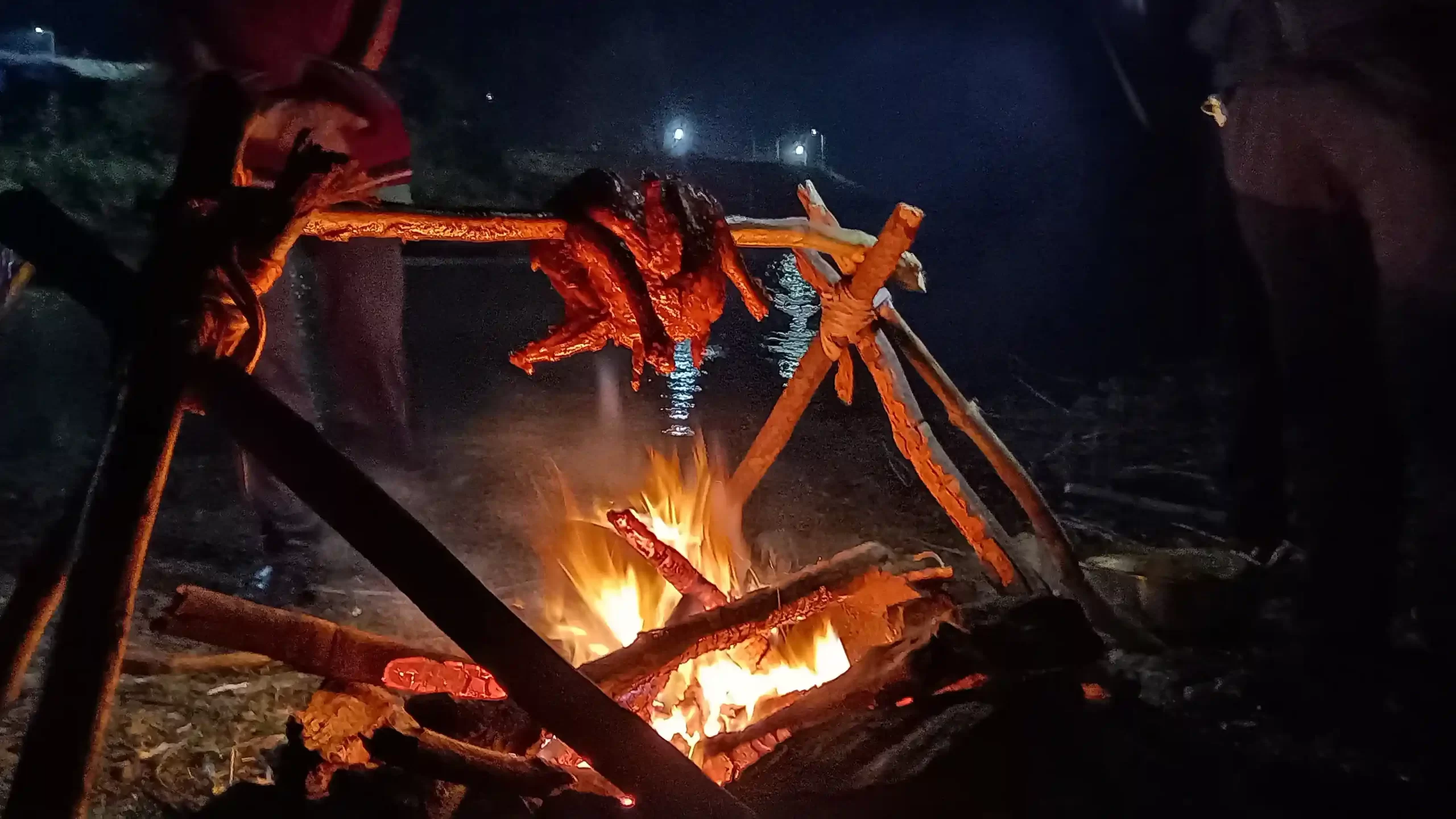 Ghatshila Diaries: Uncover Its Peaceful Hidden Gems 16 Grilling on open fire