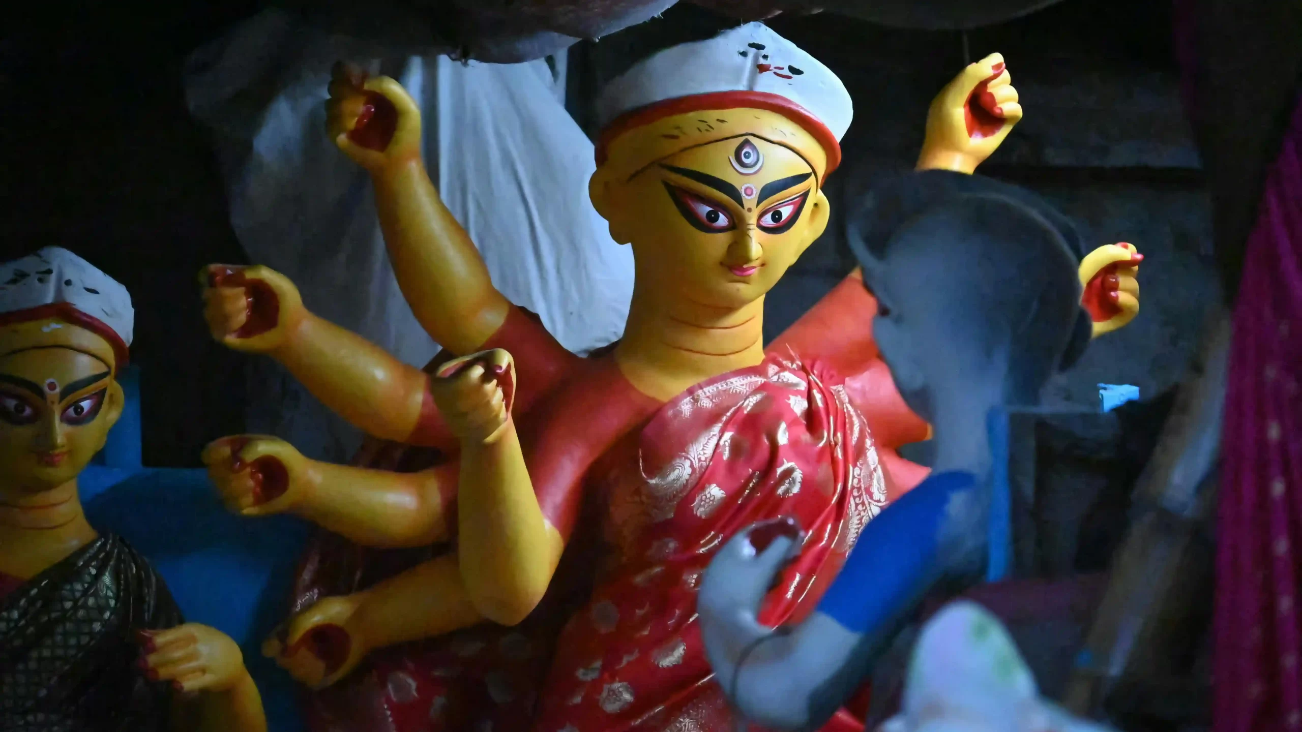 10 Best Durga Puja Pandals of Kolkata 2025 2 Maa Durga Chakshudan