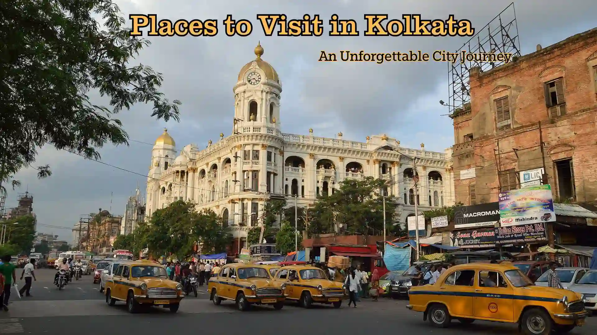 Home 16 Places to Visit in Kolkata